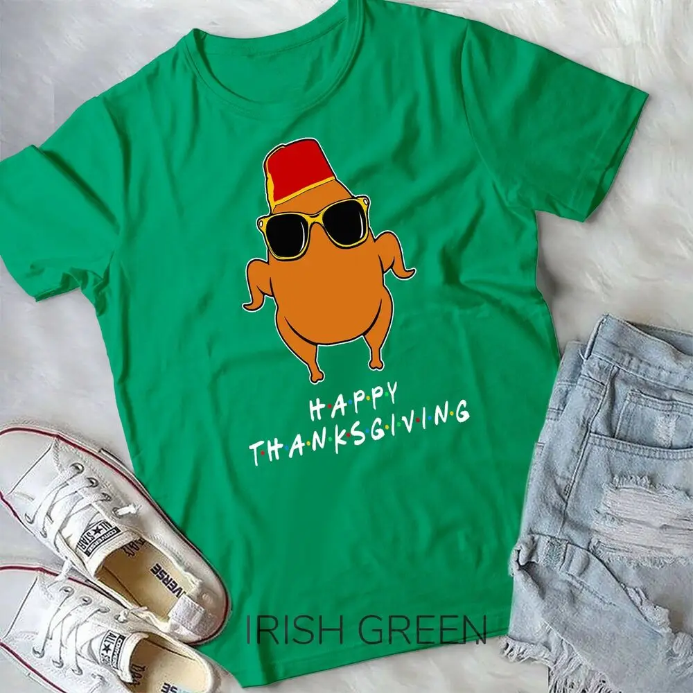 Thanksgiving For Friends Funny Turkey T-Shirt Unisex T-shirt