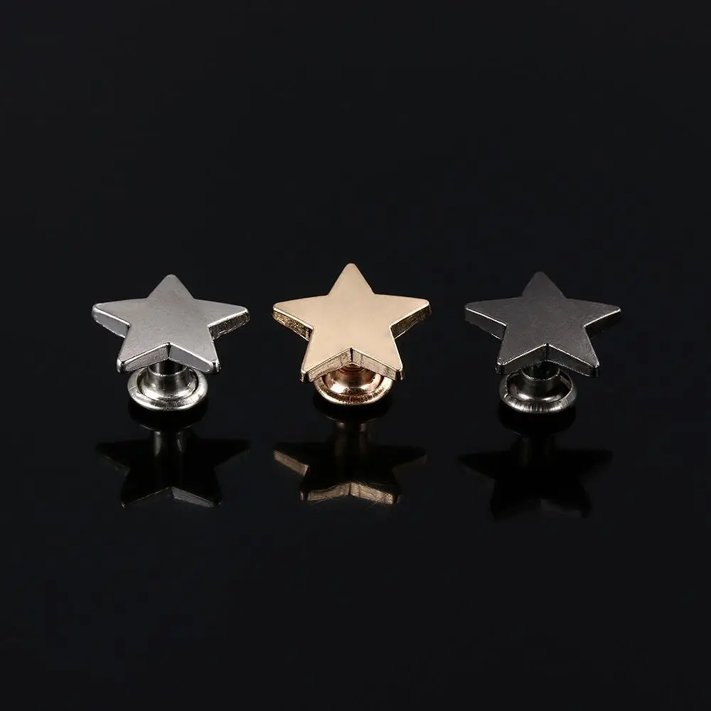 10sets(20pcs) Pants DIY Decoration Stars Rivets Cloth Button Garment Scrapbooking