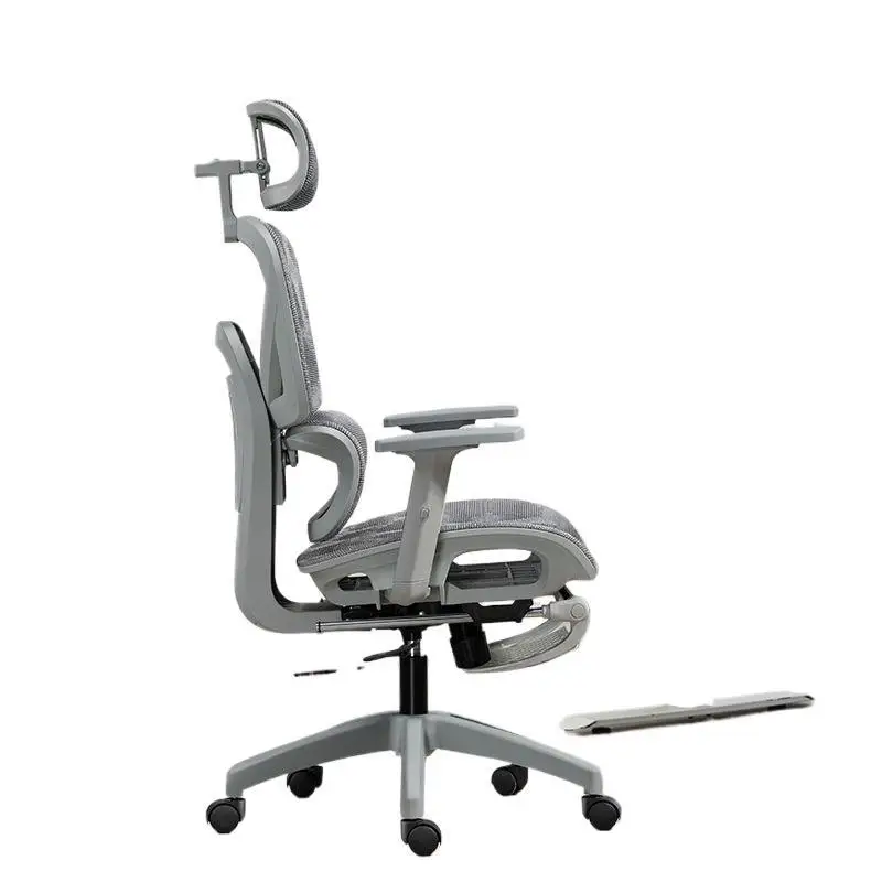Breathable mesh surface 170 degrees reclining hollow ergonomic office chair e-sports chair