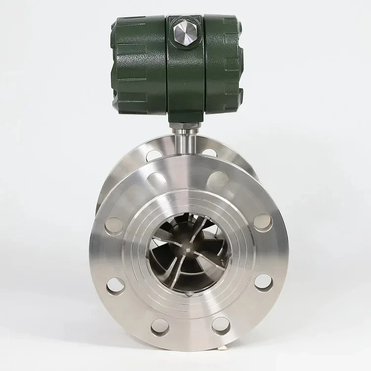 

Лидер продаж 4-20 мА цифровой импульсный расходомер дизельного топлива фланец жидкостный турбинный расходомер SS304