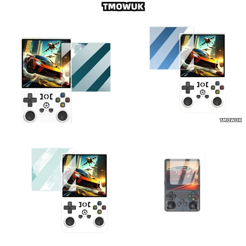 

Tempered Glass Screen Protector, Anti - Scratch For R36Max V40Max R36Ultra R36Plus Retro Game Console