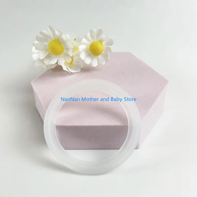 علبة الحلمة الفضية الدائرية من السيليكون لتخفيف وحماية الحلمات الحساسة أثناء الرضاعة الطبيعية للأمهات الجدد