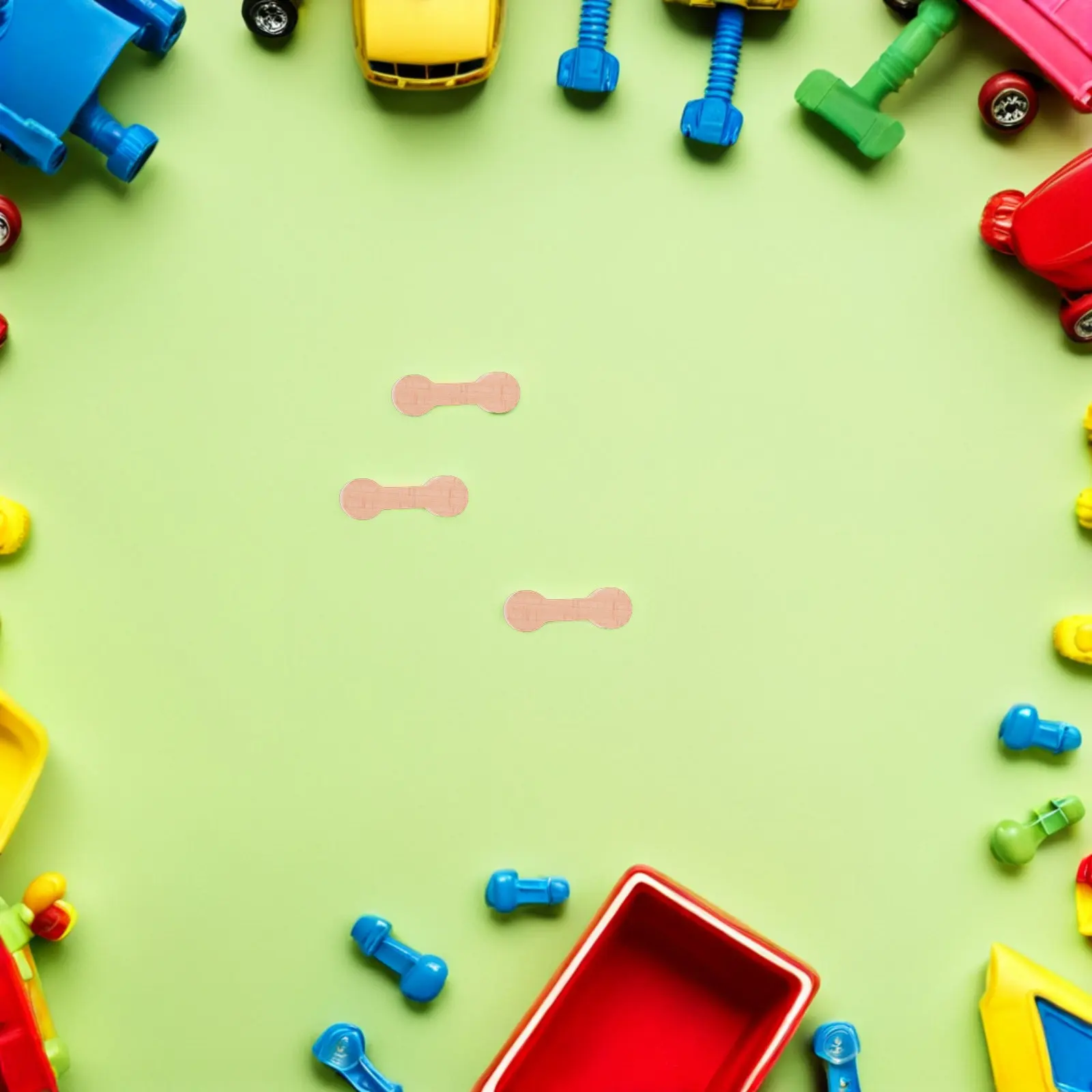 

10Pcs Wooden Bone Track Adapter Secure Connection DIY Christmas Kids Wooden Railway Train Connector Parts Compatible Teens