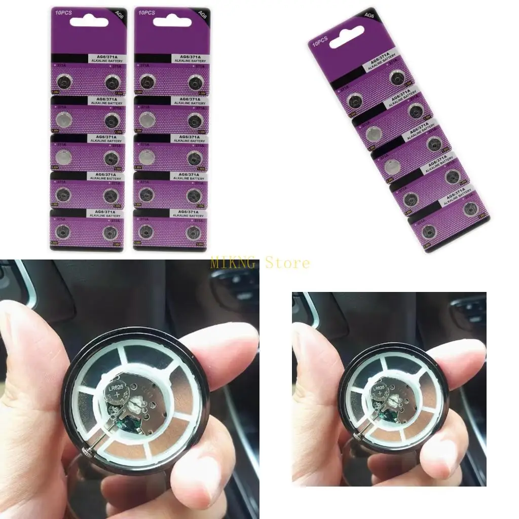 Ag6/920/371 زر بطاريات زراعة الخلية بطاريات الأزرار لاستخدام فولتية مستقرة يوميا لإلكترونيات صغيرة أفضل بيع