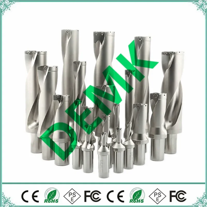 14mm-40mm 5D depth fast drill U drill Indexable bit drilling for Each brand WCMX WCMT series insert mechanical Lathe CNC 1pcs