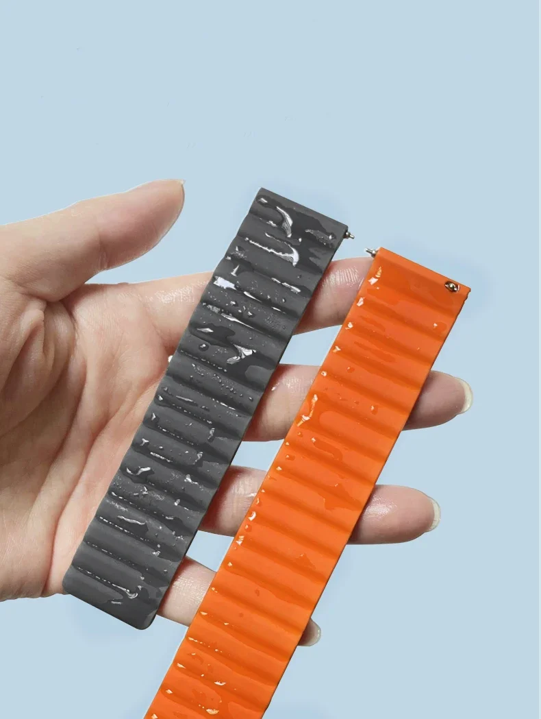 Magnetic Loop Silicone Strap Band For Redmi Watch 5 Active / Redmi Watch 5 Lite 22mm Bracelet image 6