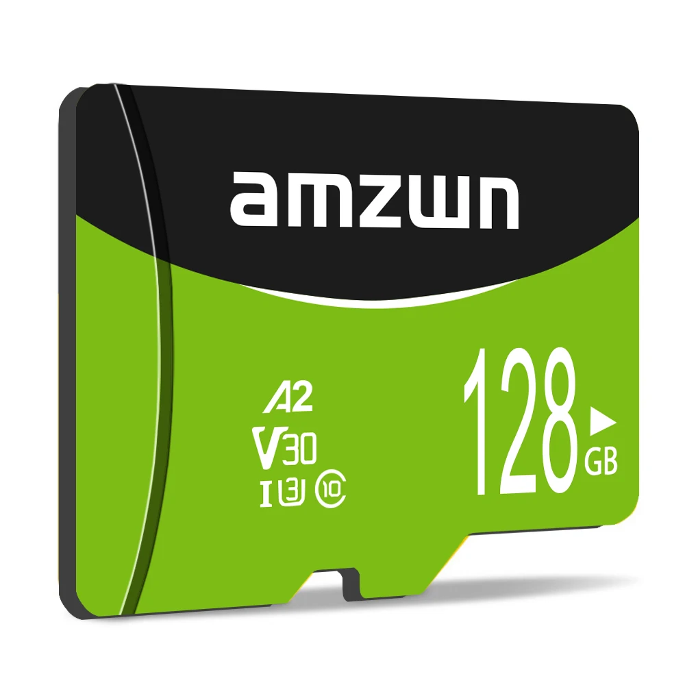 

Карта памяти amzwn V30 A2 U3, емкость SD-карты 32 ГБ, 64 ГБ, 128 ГБ, TF-карта для видеонаблюдения или камеры класса 10, высокоскоростная карта памяти