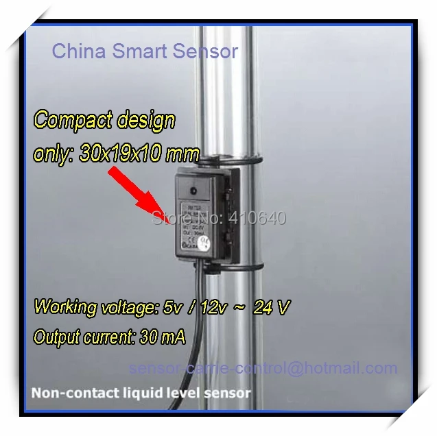 

10 Pieces Non contact Capacitance Level Sensor High Temperature Level Sensor Contactless Liquid Level Sensor Easy to Install