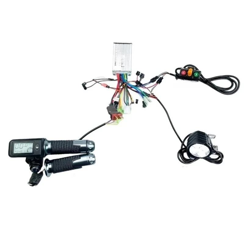 Foldable Bike Controller Conversion Kit 36V/48V 350W Universal for  Bike Braking System Full Set Accessories