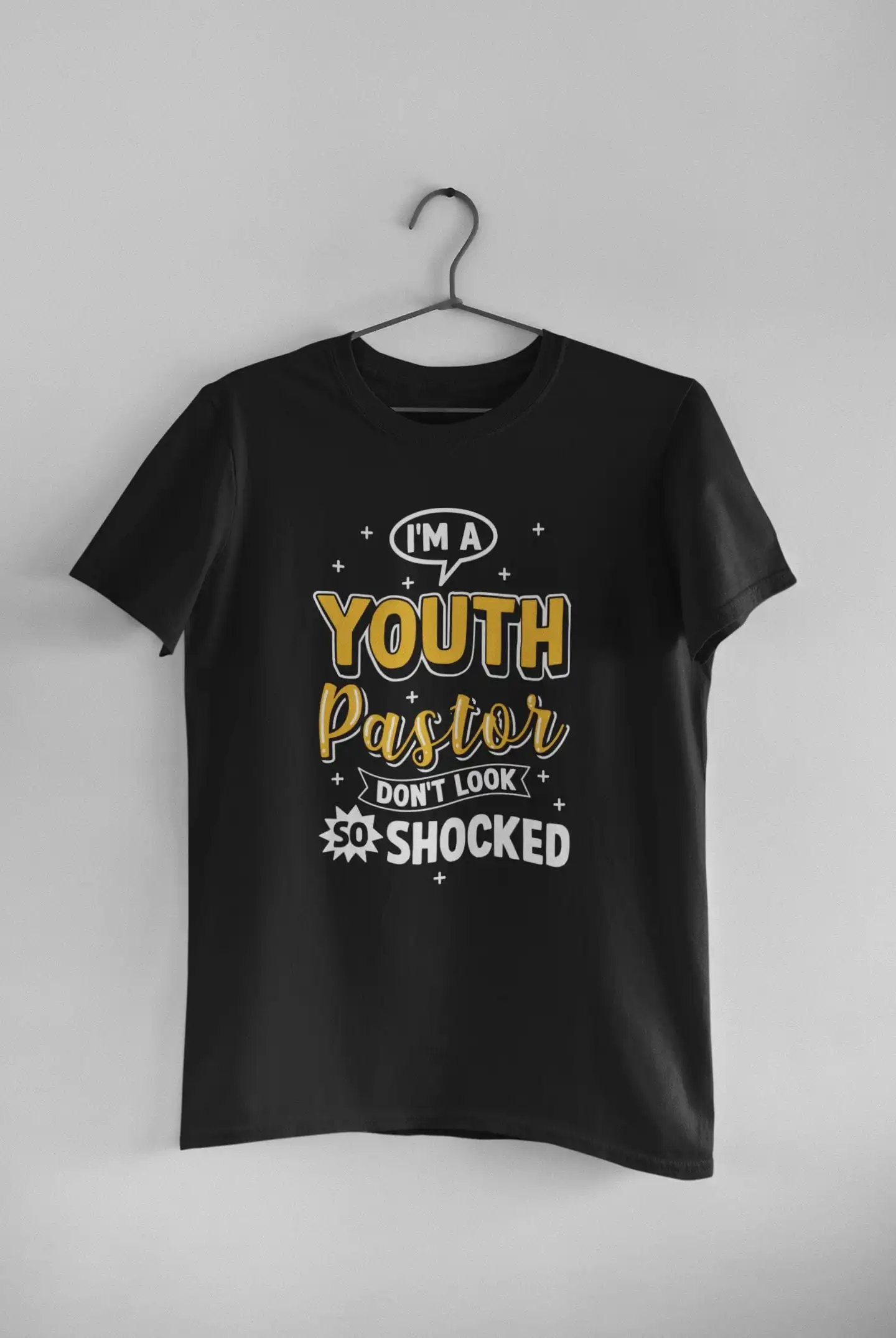 Youth Pastor T Shirt Clergy New Don't Look So Shocked