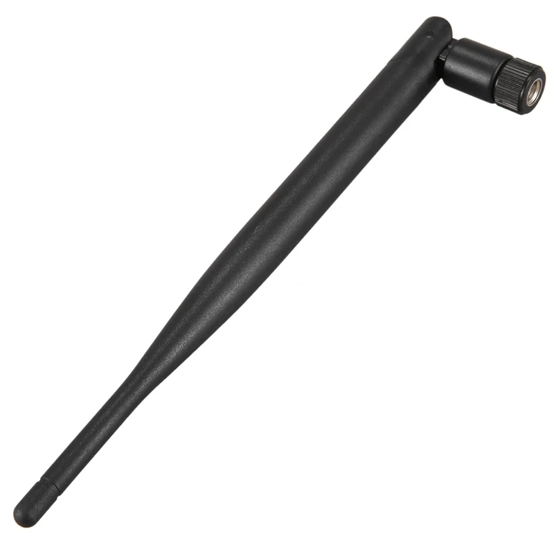 B49C 2X 900-1800MHZ Antenna 5Dbi GSM RP-SMA Plug Rubber Waterproof Lorawan Antenna + IPX To SMA Small Cable Extension