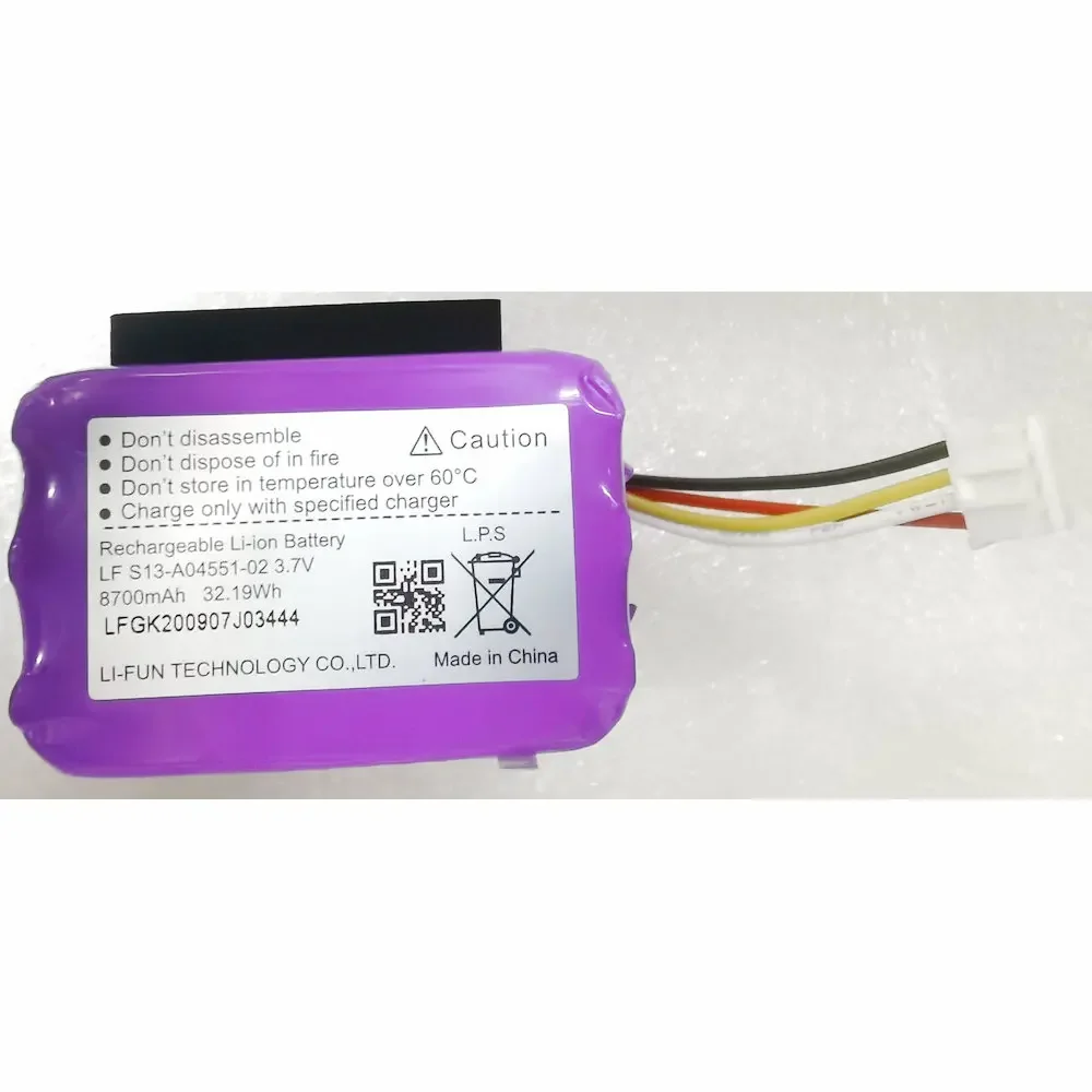 

New Original LF S13-A04551-02 Replacement Battery LFGK200907 J03444 3.7V 8700mAh /32.19Wh