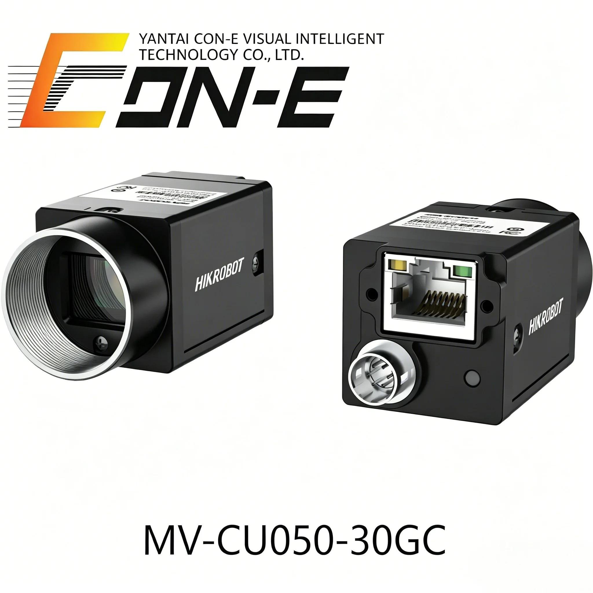 MV-CU050-30GM 5MP GigE Area-scan Camera AR0521 Monochrome CMOS Rolling Shutter 2592x1944 Resolution 24fps Industrial Camera