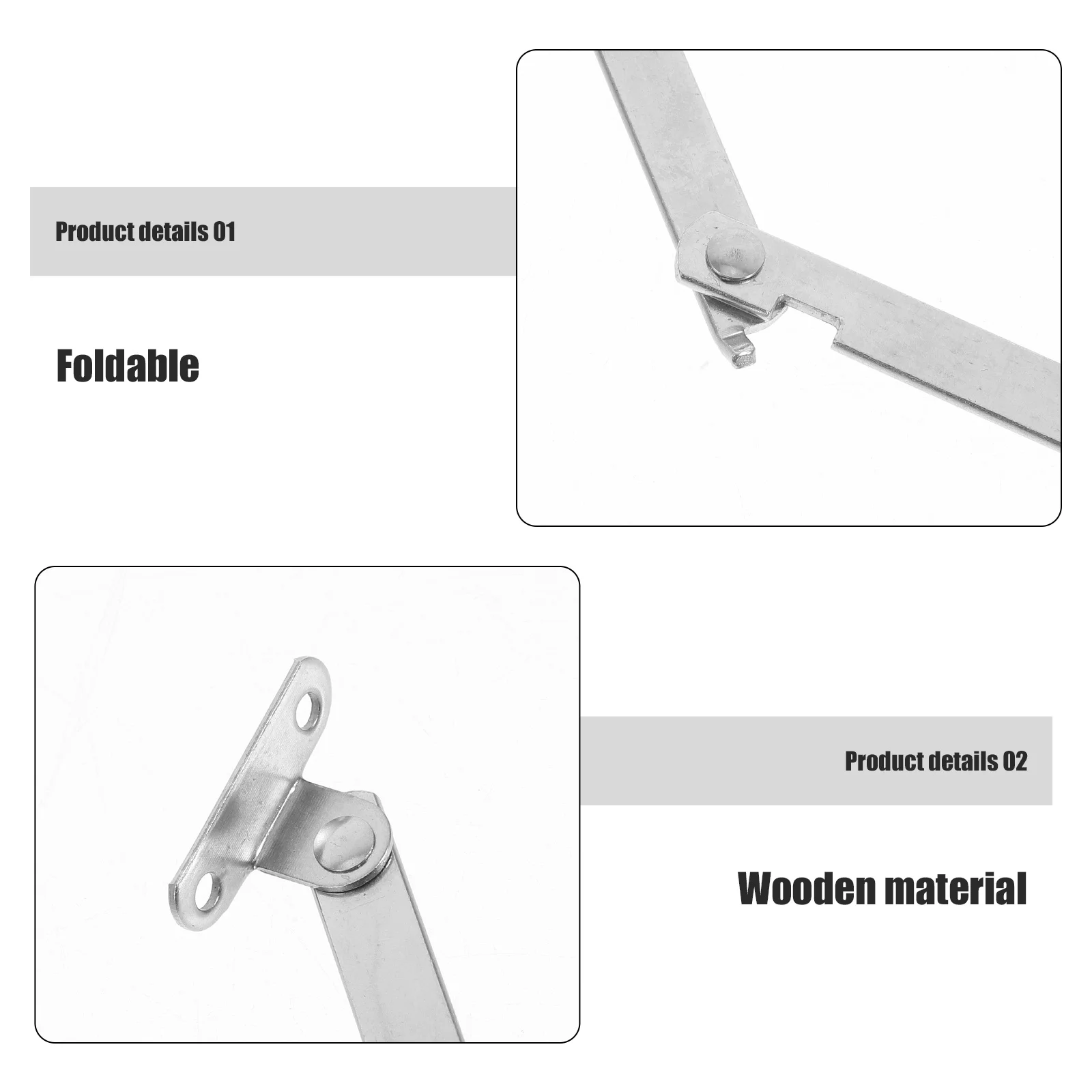 

4Pcs Drop Down Hinges Heavy Duty Folding Lid Support for Cabinet Desk Furniture Iron Adjustable Cabinet Door Hinges Hardware