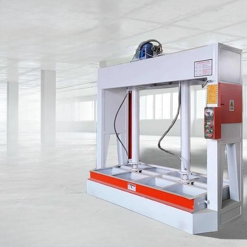 Automatic hydraulic cold press 50 tons woodworking board wooden door aluminum honeycomb panel composite board press small