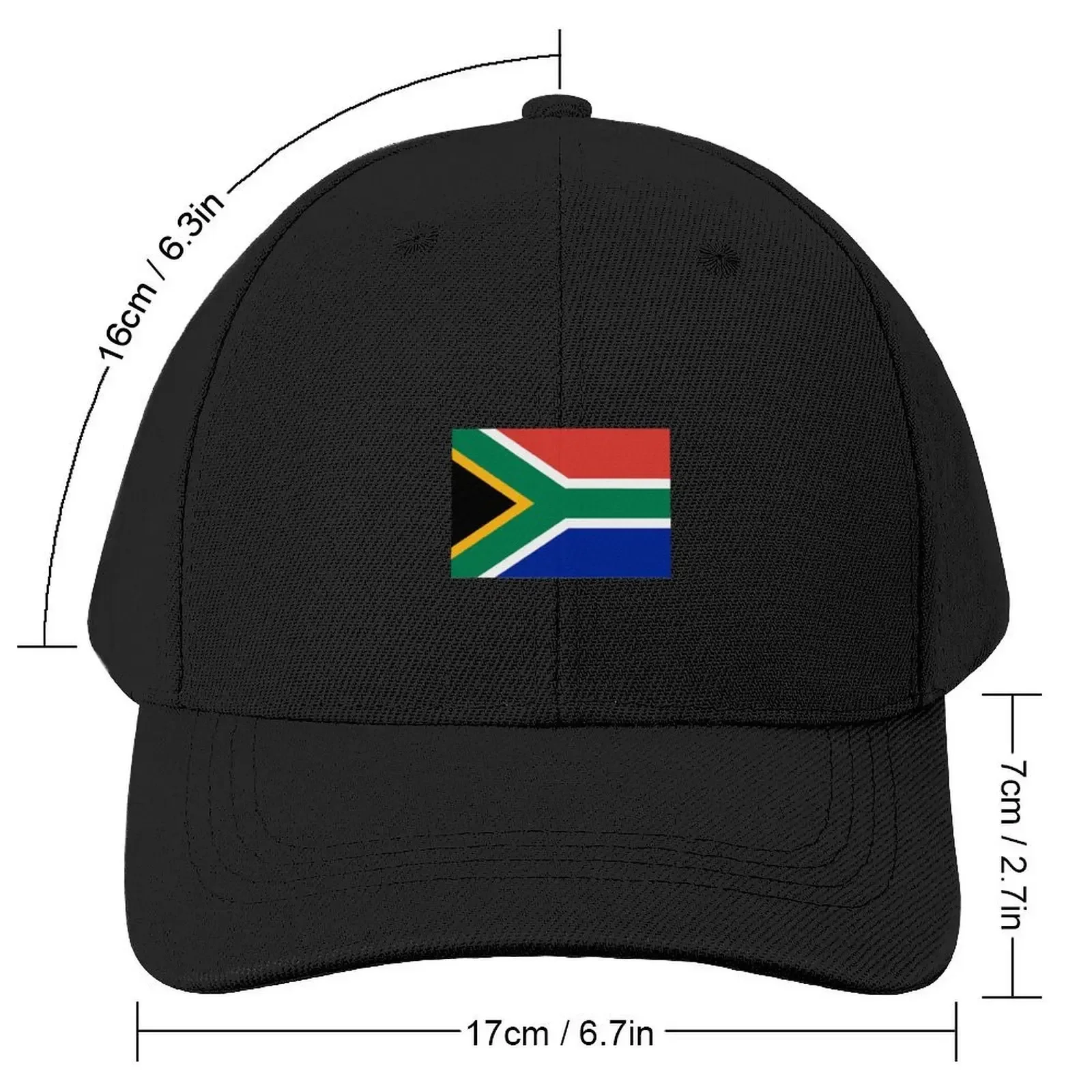 South Africa Flag Baseball Cap sun caps sailor cap for men fun hats Hood For Man Women's