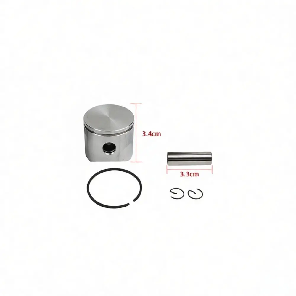Cylinder Piston Kit For Husqvarna 137 142 Chainsaw Engine Parts Replacement 530069941 530049794 Durable Metal Power Tool