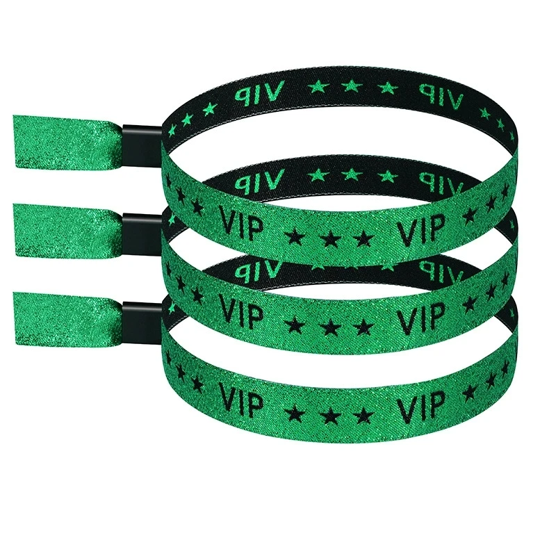 10/30/50/70/100pcs VIP Wristbands Adjustable Armbands Reusable Bracelets for Party, Wedding, Festival, Concert, Exhibition - afbeelding 1