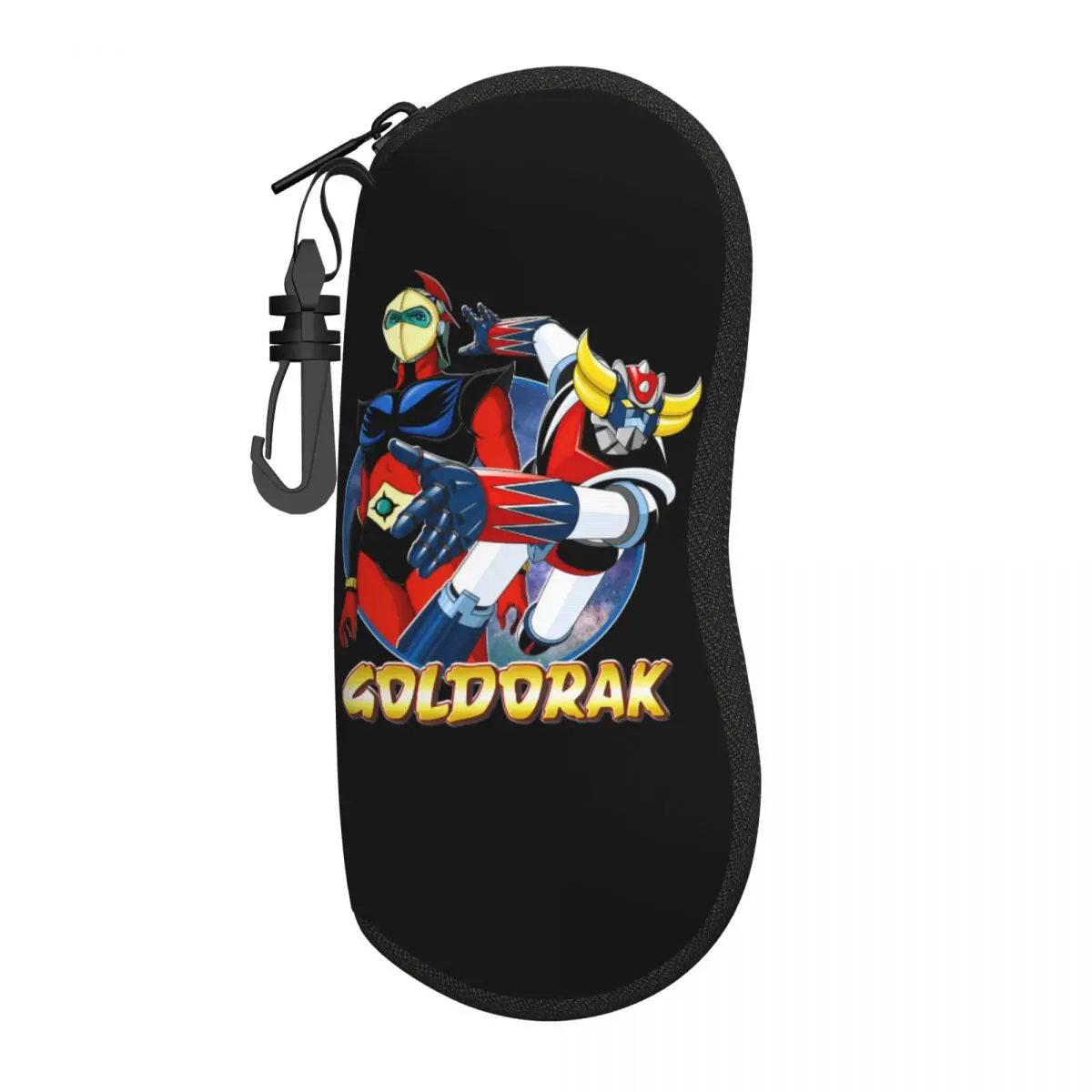 Custom UFO Robot Goldorak Grendizer Shell Glasses Case Unisex Actarus Goldrake Mecha Eyeglasses Case Sunglasses Protector Box