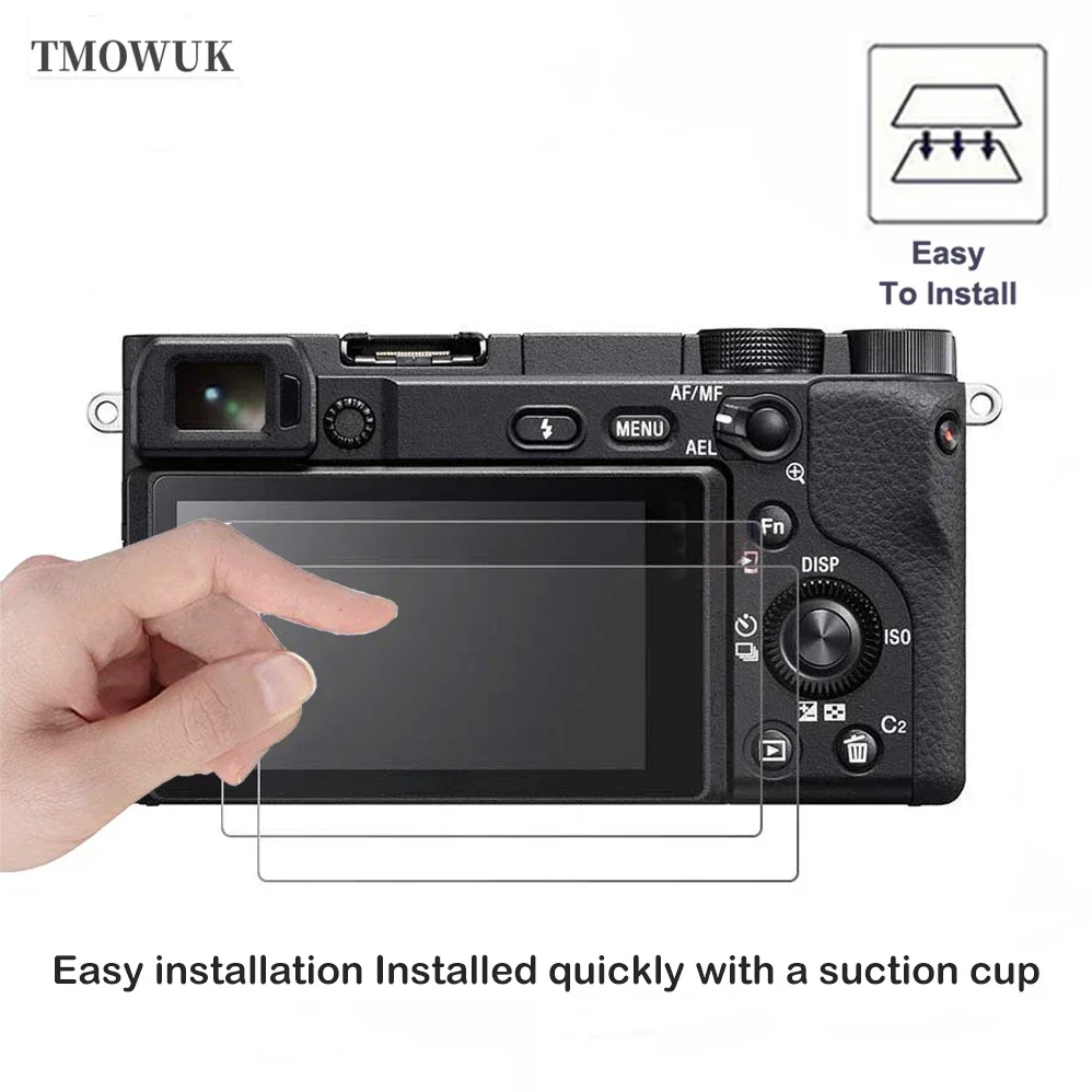 For Sony A6600 A6500 A6000 tempered glass, HD eye-friendly LCD screen protective film Screen Protectors
