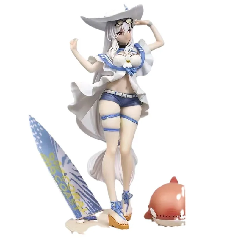 25ซม.Arknights Skadi Seasideฤดูร้อนVer Rhodes Islandเกมสาวรูปปั้นคอลเลกชันเดสก์ท็อปตกแต่งเครื่องประดับของเล่น