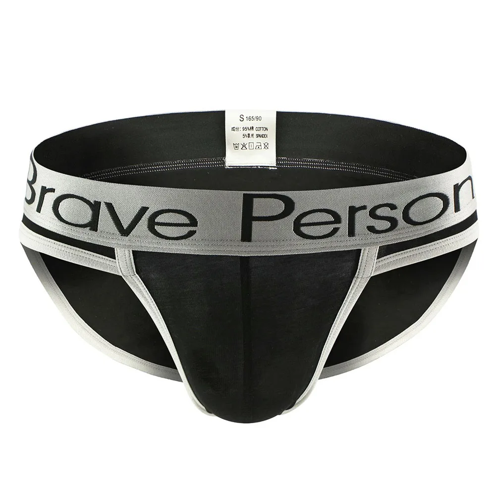 

Men Sexy Low Waist Breathable Underpants Cotton Underwear Penises Bag Briefs Comfortable Low Waist Underpants For Men