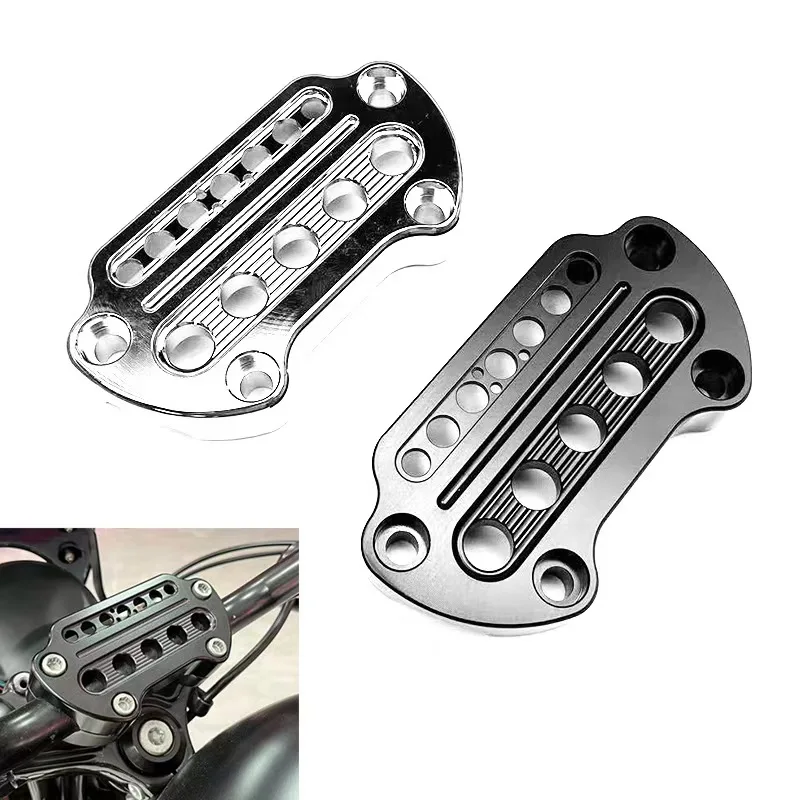 

CNC Handlebar Instrument Cover, Stamping Gauge Cap, Modified Parts For Harley 883 1200 Dyna