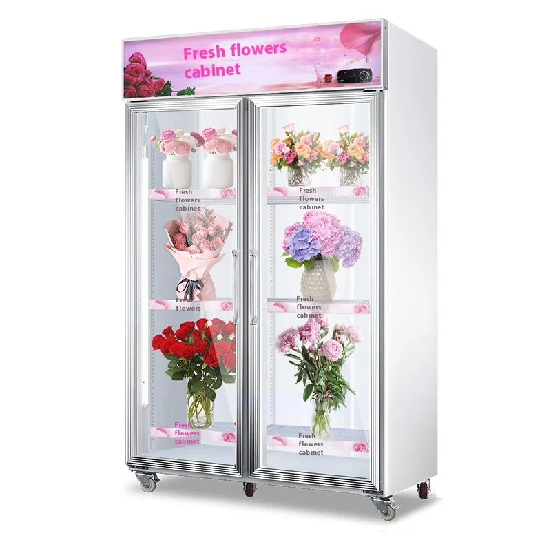 

Special Air-Cooled Frost-Free Floral Freezer Flower Preservation Cabinet Display for Flower Shops Refrigeration Equipment