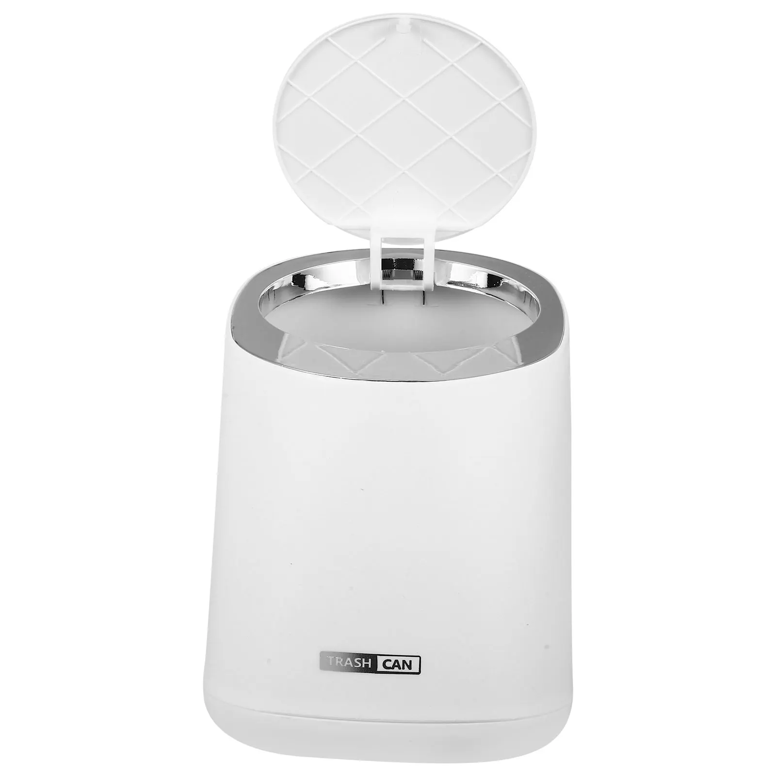 

1 Set Mini Plastic Trash Can Small Press Type Waste Bin For Home Office Bedroom Desktop Garbage Container Household Mini Can
