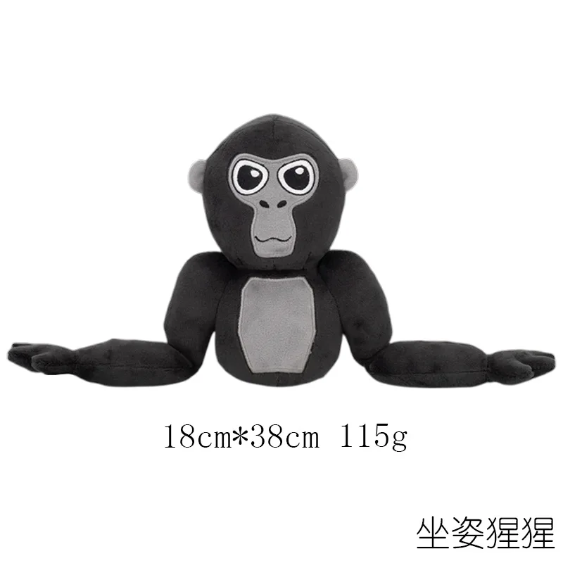 2025 gorila Tag Monke juguete de peluche lindo suave relleno dibujos animados Anime decoración del hogar muñecas almohada Kawaii regalo de cumpleaños para niños juguete