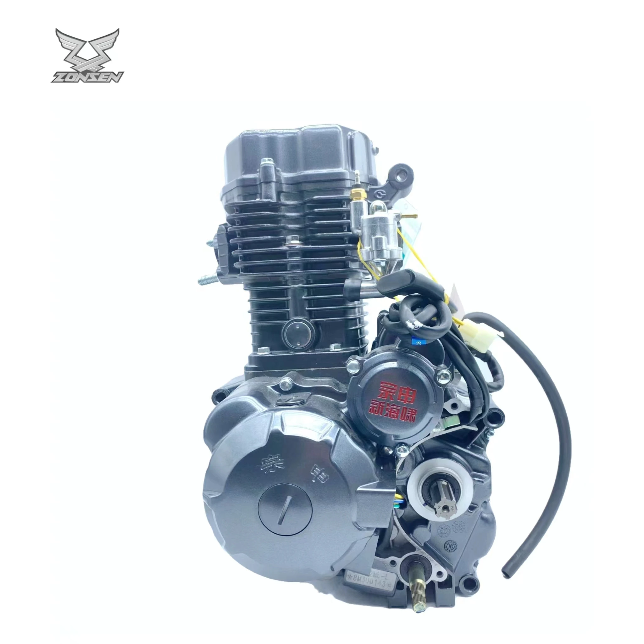 

Zongshen 200cc Motorcycle Engine CG200-G Motor De 4 Tiempos CG200 Water-cooling 200cc for Honda yam aha Motorcycle Engine