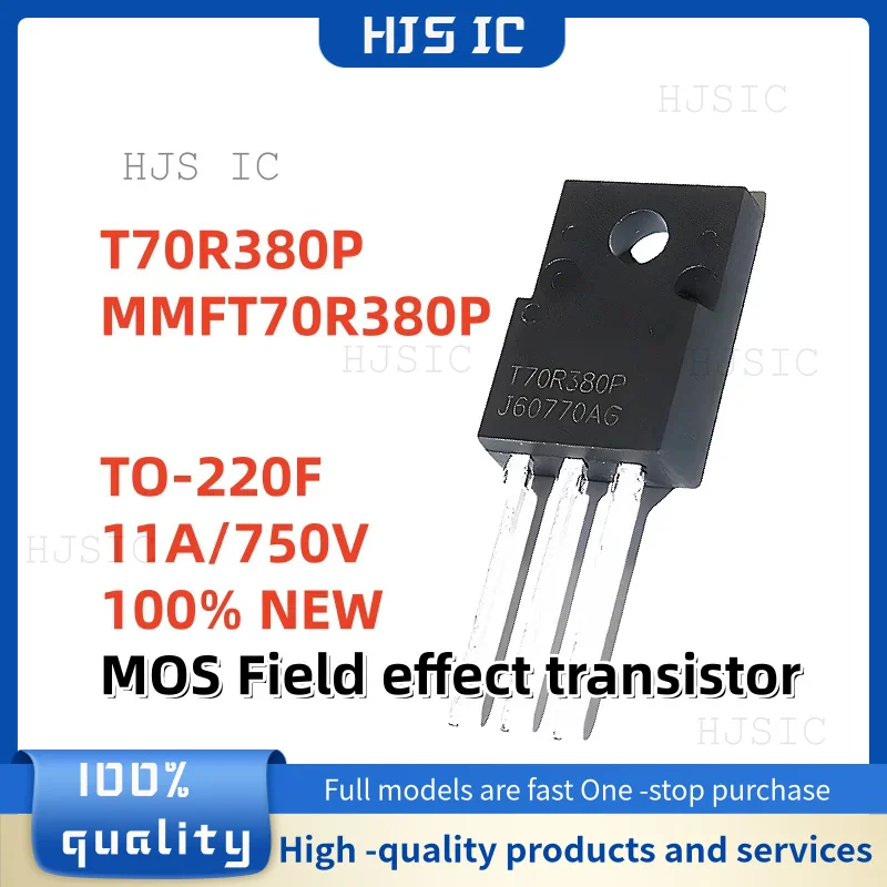 10-20-30PCS 100% NEW MMFT70R380P T70R380P TO-220F 11A/750V MOS Field effect transistor Best Quality In Stock