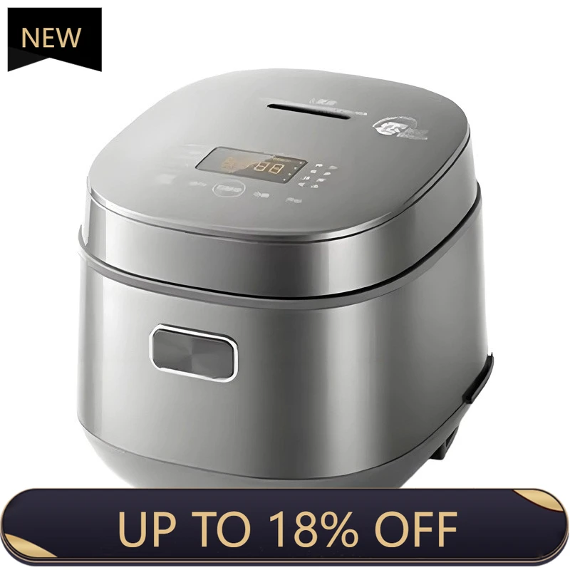 

MF Electric Rice Coated Pot Rice Soup Separation - Small Household 6L Rust Steel Cooking Pot AFB2022LS