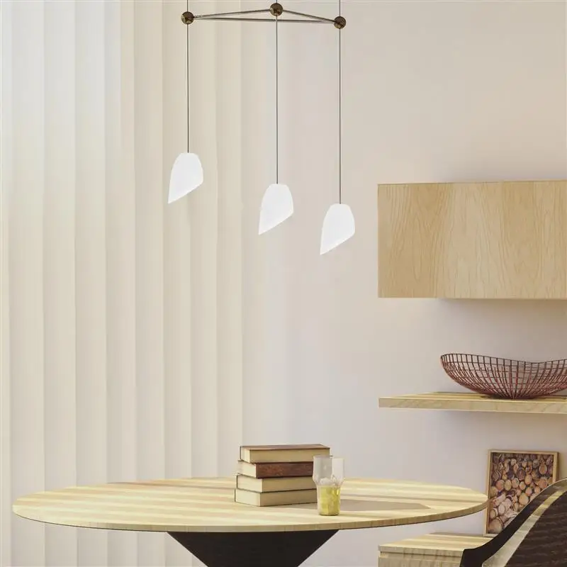 5 Pcs Angled Horseshoe Lampshade Light Bulb Fixture Chic Ceiling Lights for Bedroom Tulip Replacement Table Accessory