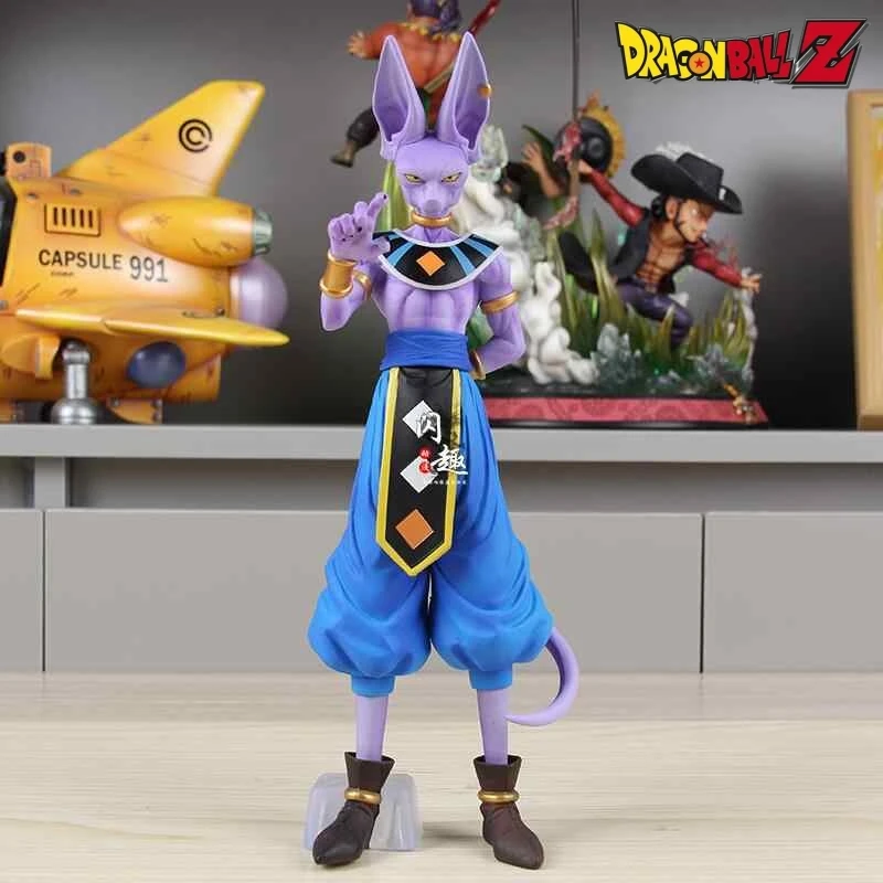 Dragon Ball  25cm Animel Z Beerus Figure God of Destruction Beerus  Figurine PVC Action Figures Collection Model Toys Gifts