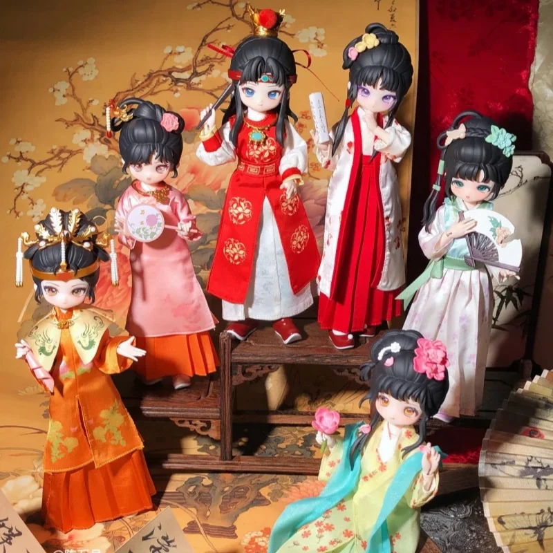 

Новинка Come4free: Серия «Мечта о Красных особняках» 1/12, куклы BJD в загадочных коробках, милые аниме-фигурки, игрушки в слепых коробках, подарок