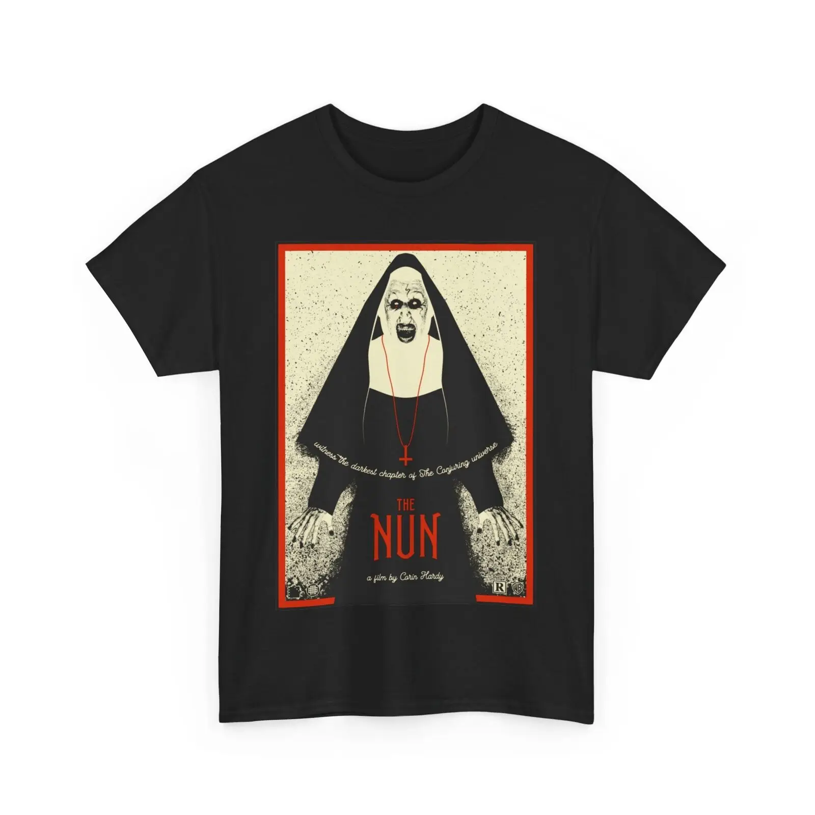 

The Nun Movie 2018 Horror T Shirt Unisex Heavy Cotton Tee