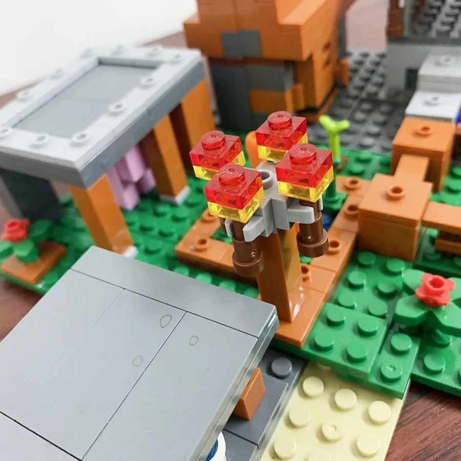 500+ stuks The Village Farm bouwstenen model - educatief speelgoed voor kinderen cadeau