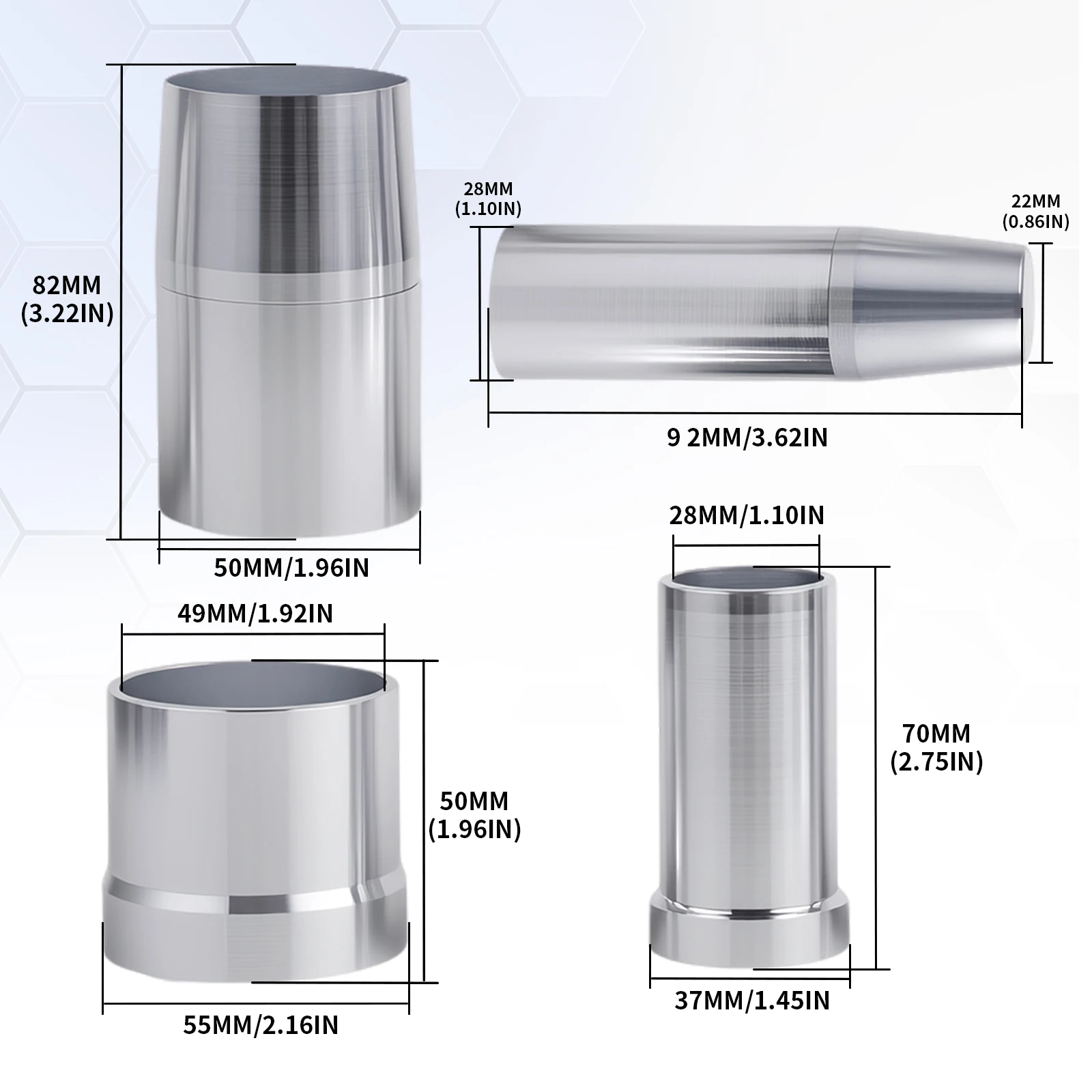 Turbine Shaft Seal Installer/Resizer Transmission Tool J-36418-C for GM 700R4 4L60 4L60E 4L65E 4L70L 1982-UP - Image 4