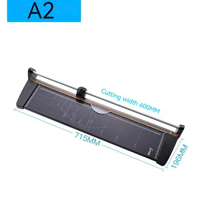 A2 Precision Paper Cutter Paper Knife Photo Trim Diy Scrapbook Portable Alloy Cutting Tool Cutting Pad Home Office Supplies