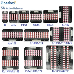 Enerkey Lifepo4 Actieve Equalizer Balancer 5A 3S 4S 5S 6S 7S 8S 10S 12S 14S 16S 17S 21S Lipo/Lifepo4/LTO Batterij Energiecondensator