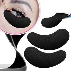 Veyes Inc Eyelash Extensions Under Eye Pads For UV Lamp Veyelash 50 Pairs Black Eye Patches Lint Gentle Wholesale for Makeup