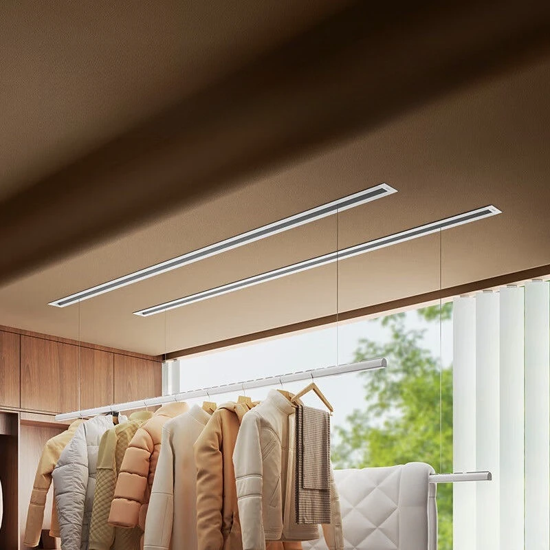 Sèche-linge Invisible, ascenseur caché, support de séchage de vêtements intégré, balcon, maison automatique