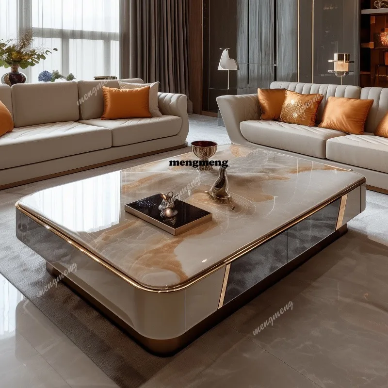 

Уникальный дизайн журнального столика в скандинавском стиле, простой эстетический прозрачный журнальный столик, роскошные аксессуары для дома Muebles Para El Hogar