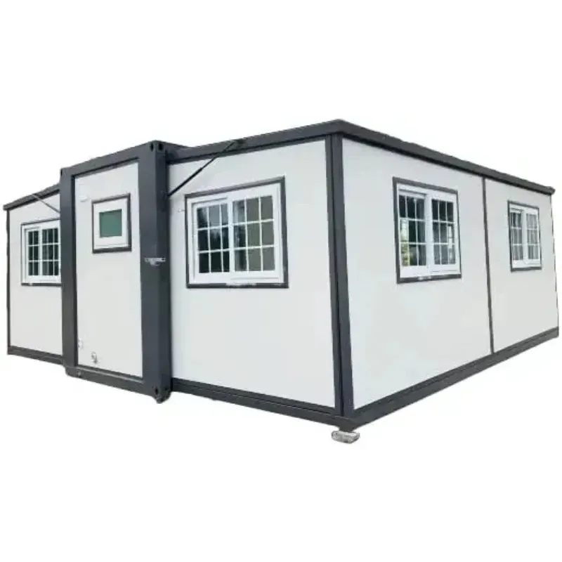 YG Customized Expandable Prefab House 20ft 380ft² Exquisitely Designed Modern Villa Prefab House Foldable Container House 40ft L