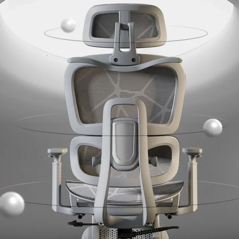 Portable Multi-functional Durable Chair Sedentary Computer Chair Home Office Chair Hollow Ergonomic Desk Student Chair Backrest