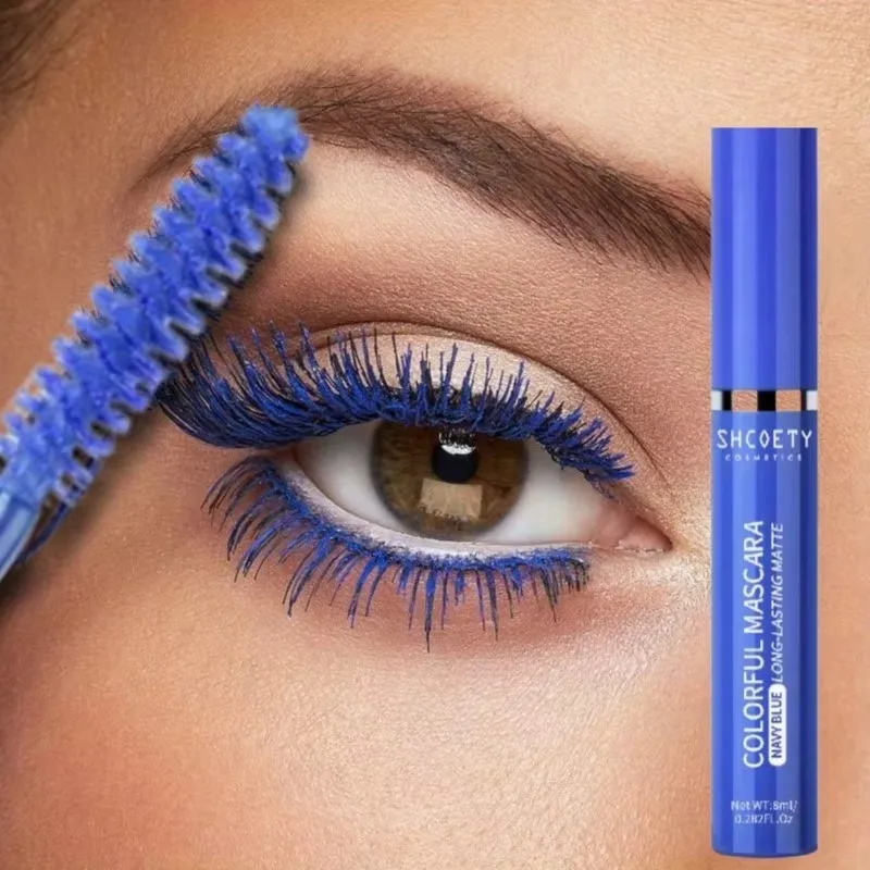 Schwarz Lila Mascara Wasserdicht Langlebige Wimpern Verlängerung Curling Make-Up Schönheit Auge Koreanische Kosmetik