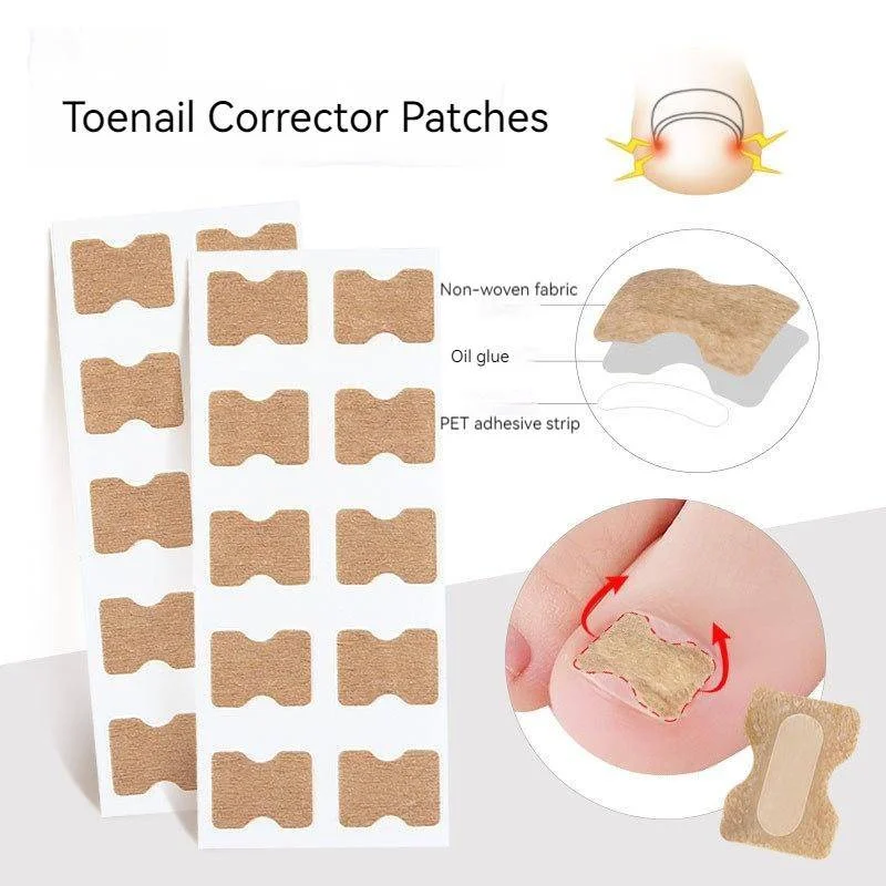 Profissional Ingrown Toenail Corrector Patch, Correção Unha, Alívio Da Dor, Toe Nail Remoção, Corrector