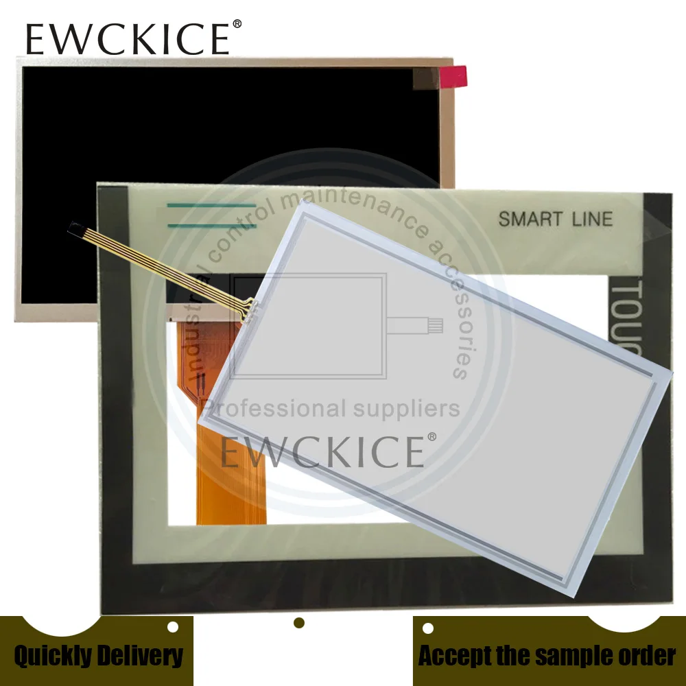 

New smart700IE V3 HMI SMART LINE 6AV6648-0CC11-3AX0 PLC 6AV6 648-0CC11-3AX0 Touch Screen Panel And Front label Film And LCD