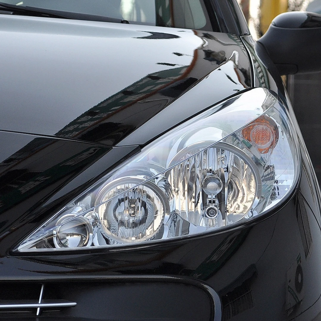 For Peugeot 207 2009 2010 2011 2012 2013 Car Gadgets Headlights Lamp Lens Replace The Original Lampshade